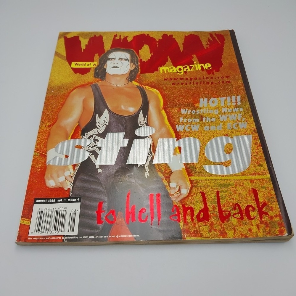 WOW World of Wrestling Magazine - Aug 1999 - Volume 1 Issue 4 -‎ WCW, ECW & WWF